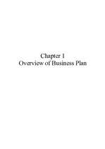Business Plans 'Business Plan ', 2.