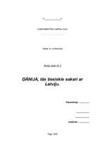 Research Papers 'Dānija, tās tiesiskie sakari ar Latviju', 1.