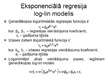 Presentations 'Regresijas modeļa funkcionālās formas', 9.