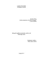 Research Papers 'Bilingvālā izglītība daudzkultūru mācību vidē', 1.