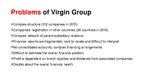 Presentations 'The Virgin Group Case', 4.
