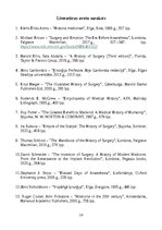 Research Papers 'Ķirurģijas attīstība 19. gadsimta beigās – 20. gadsimta sākumā', 19.