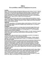 Summaries, Notes 'Pret meticilīnu rezistents Staphylococcus aureus', 1.