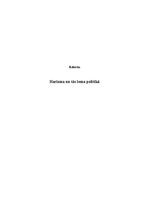 Research Papers 'Harizma un tās loma politikā', 1.