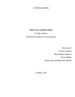 Research Papers 'Naida runa sociālajos tīklos', 1.