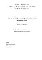 Research Papers 'IMK efektivitātes vērtēšana uzņēmumam "Airbnb"', 1.
