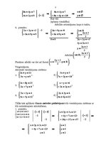 Summaries, Notes 'Lineārās algebras elementi', 3.