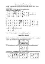 Summaries, Notes 'Lineārās algebras elementi', 10.