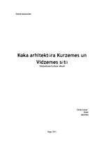 Research Papers 'Koka arhitektūra Kurzemes un Vidzemes sētā. Brīvdabas muzejs', 1.