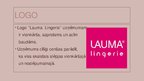 Presentations 'Uzņēmums "Lauma Lingerie"', 2.