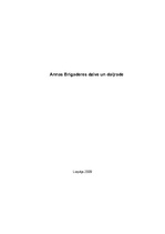 Research Papers 'Annas Brigaderes dzīve un daiļrade', 1.