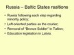 Presentations 'Russian Minority in Baltic States', 15.