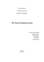 Research Papers 'The Toyota Production System', 1.