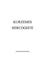 Summaries, Notes 'Kurzemes hercogiste', 1.