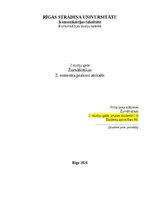 Practice Reports 'Prakses atskaite žurnālistikā', 1.