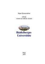 Research Papers 'Heidelbergas universitāte', 1.