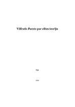Research Papers 'Vilfredo Pareto par elites teoriju', 1.