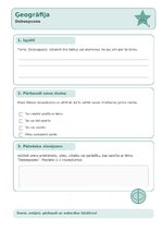 Samples 'Ģeogrāfija – pasaule, valstis un daba kartē', 3.