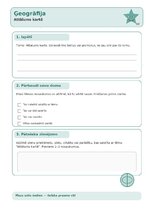 Samples 'Ģeogrāfija – pasaule, valstis un daba kartē', 12.