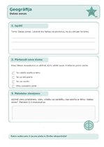 Samples 'Ģeogrāfija – pasaule, valstis un daba kartē', 15.