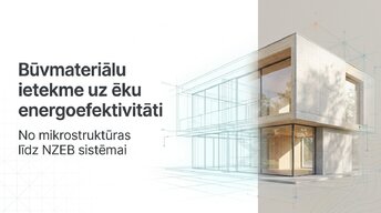 Presentations 'Būvmateriālu ietekme uz ēku energoefektivitāti', 1.
