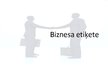 Presentations 'Biznesa etiķete Spānijā', 6.