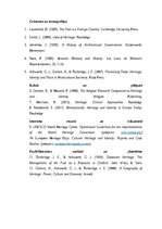 Essays 'Pagātnes atspulgi mūsdienu dzīvē: kultūras mantojuma loma identitātes veidošanā', 3.