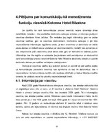 Research Papers 'Komunikācija kā menedžmenta funkcija viesnīcā "Kolonna Hotel Rēzekne"', 20.