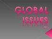 Presentations 'Global Issues (USA)', 1.