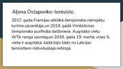 Presentations 'Latvijas slaveno sportistu TOP 6', 8.