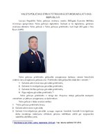 Essays 'Latvijas un Zviedrijas policijas struktūras salīdzinājums', 3.