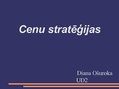 Presentations 'Cenu stratēģijas', 1.