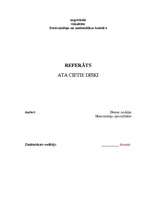 Research Papers 'ATA cietie diski', 1.