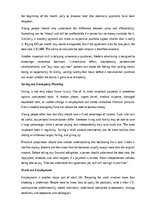 Essays 'Preparing for adult life', 4.