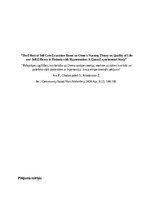 Summaries, Notes 'Referāts par Orem aprūpes teoriju, balstoties uz zinātnisku pētījumu', 1.