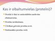 Presentations 'Olbaltumvielas - proteīni', 2.