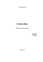 Research Papers 'Cietais disks', 1.