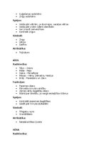 Summaries, Notes 'Mitoloģija - grieķu dievi', 2.