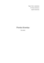 Research Papers 'Pietuka Krustiņš (tēla analīze)', 1.