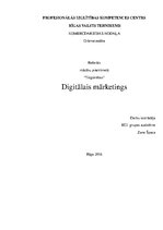 Research Papers 'Digitālais mārketings', 1.