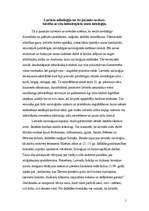 Summaries, Notes 'Latviešu mitoloģija un filosofija', 1.