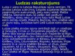 Presentations 'Ludza', 2.