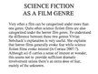 Presentations 'Films About Aliens in 1950s', 5.