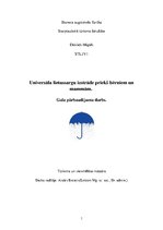 Research Papers 'Universāla lietussargu izstrāde priekš bērniem un mammām', 1.