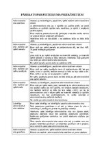 Summaries, Notes 'Pieteikuma priekšmeti', 2.