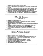 Summaries, Notes 'Societal Beliefs and Values in Literary Works', 8.