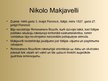 Presentations 'Nikolo Makjavelli', 2.