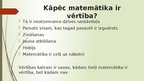 Presentations 'Matemātika kā vērtību līdzeklis', 5.