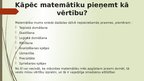 Presentations 'Matemātika kā vērtību līdzeklis', 6.