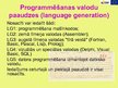 Presentations 'Programmēšanas valodas', 18.